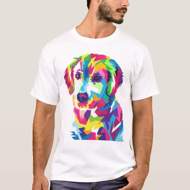 Camiseta Homens Mulheres Crianças Cachorro Cachorro Cachorr (Frente)