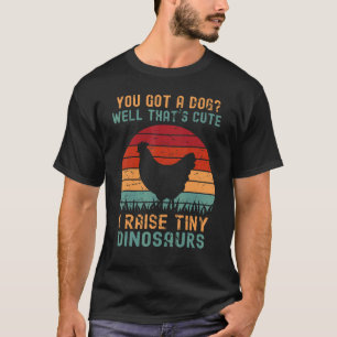 Camiseta Homens Mulheres Crianças Eu Crio Dinossauros Minús