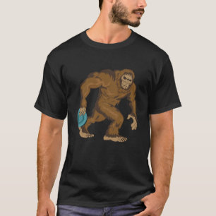 Camiseta Homens & mulheres do golfe do disco Bigfoot" dos