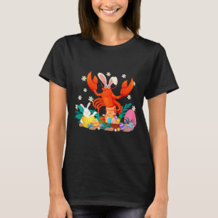 Camiseta Homens mulheres engraçado lagostim páscoa domingo 