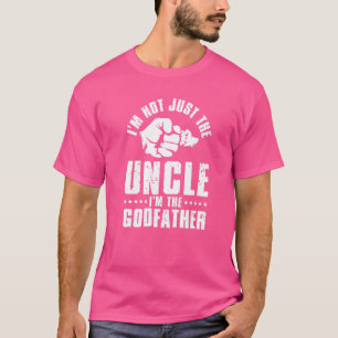 Camiseta Homens Não Apenas Tio Padrinho Afilhado Afilhada G