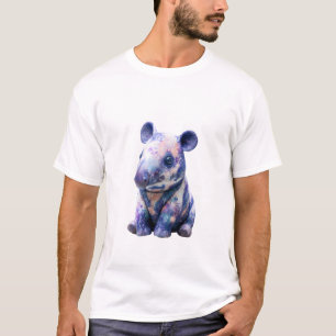Camiseta Homens Nebulosa do Tapir Cósmico