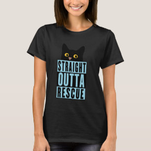 Camiseta Homens Negros De Salvamento De Saída De heteros Mu