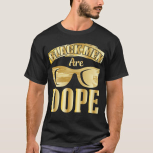 Camiseta Homens Negros do Mês Dourado da História Negra D