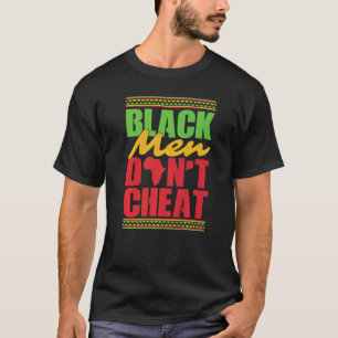 Camiseta Homens Negros Não Comem Histo Negro Africano-Ameri