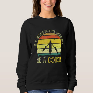 Camiseta Homens Num Cheio Mundial De Avós Sejam Primos Cous