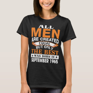Camiseta Homens o melhor foi nascer no aniversário de setem