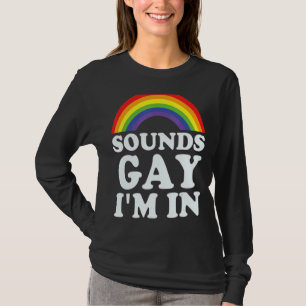 Camiseta Homens orgulho gay Lgbt Arco-Íris Soa Gay