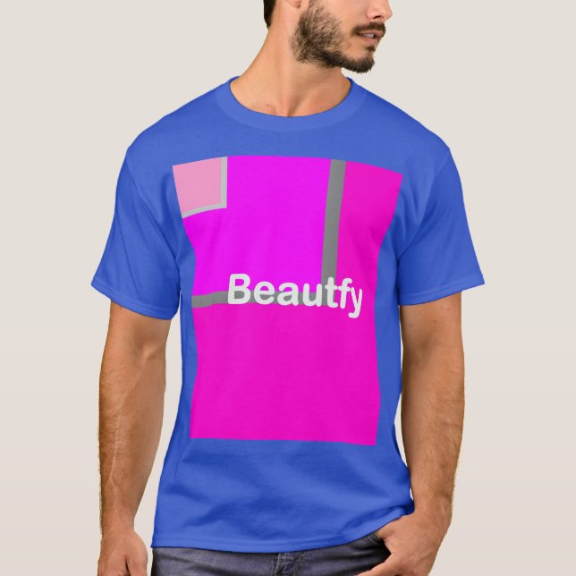 Camiseta Homens ou mulheres azuis (Frente)