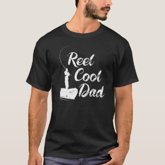 Camiseta Homens Pai Muito Legal de Carretilha   Pai que Pes