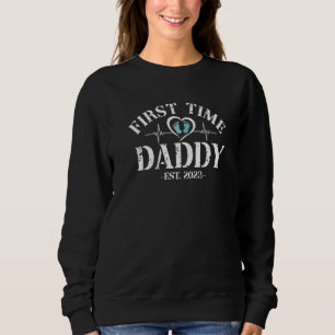 Camiseta Homens Pai pela Primeira Vez 2023 Dia dos Pais Pre