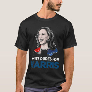 Camiseta Homens Para Harris Mulheres Apoiam Presidente Kama