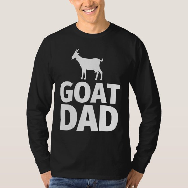 Camiseta Homens Para Homens Bodes Pai Bode (Frente)