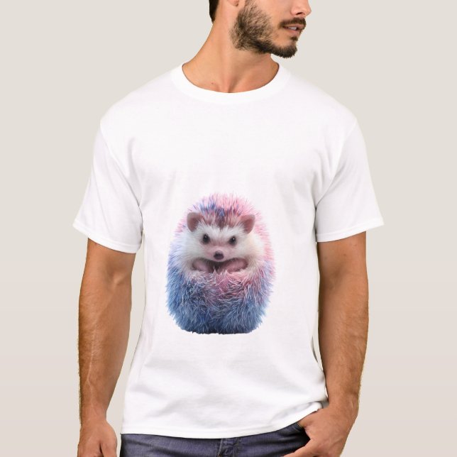 Camiseta Homens Pastel Punkouriço (Frente)