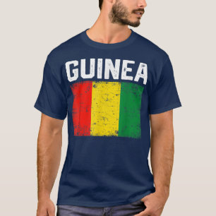 Camiseta Homens Patrióticos Miúdos Guiné Sinalizador Afasta