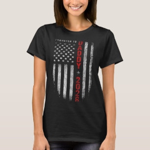 Camiseta Homens Patrióticos Promovidos Ao Pai Do Leste De 2