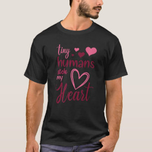 Camiseta Homens Pequenos Roubaram Meu Namorados Cardíaco S