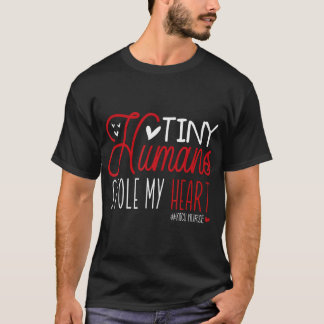 Camiseta Homens Pequenos Roubaram Minha Enfermeira Nicu Bon