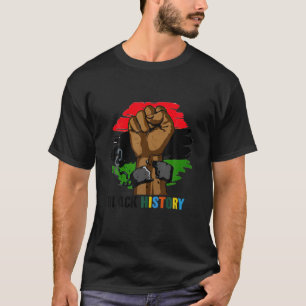 Camiseta Homens Presentes do Mês da História Negra