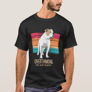 Camiseta Homens Presentes Homens Hospedados por Bulldog Ame