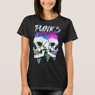 Camiseta Homens Punxs Não Agenciados pelo Governo _ Esquele