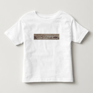 Camiseta Homens que levam os braços aos navios e que puxam
