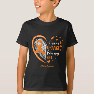 Camiseta Homens Que Visto Laranja Para A Minha Mulher Sensi