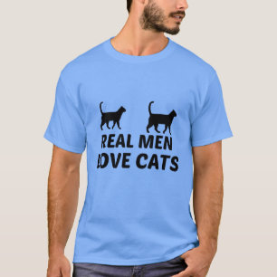 CAMISETA HOMENS REAIS ADORAM GATOS