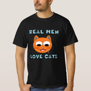 Camiseta HOMENS REAIS ADORAM GATOS Gatos