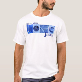 Camiseta Homens Reais adoram Jesus