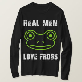 Camiseta Homens Reais Adoram Sapos