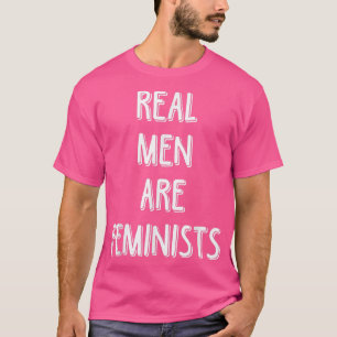 Camiseta Homens Reais São Feministas Engraçados Feminismo C