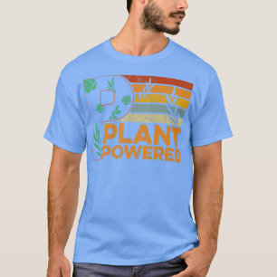 Camiseta Homens Retro Vegetais Baseados em Plantas Mulheres