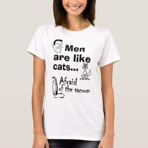 Camiseta Homens são como gatos