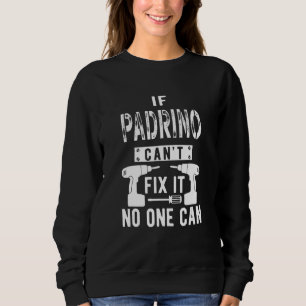 Camiseta Homens Se o Padrinho Não Consegue Consertar Espanh