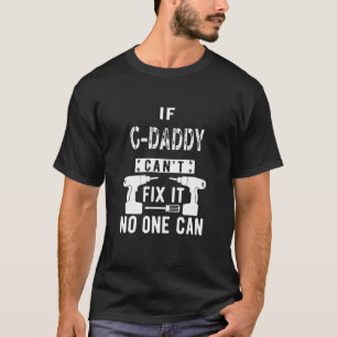Camiseta Homens Se o Papai G Não Consegue Consertar Avô Esp