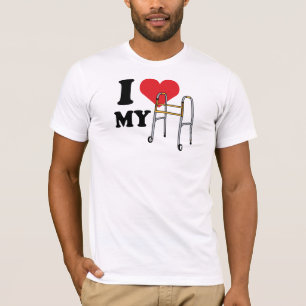 Camiseta Homens T do amor do caminhante