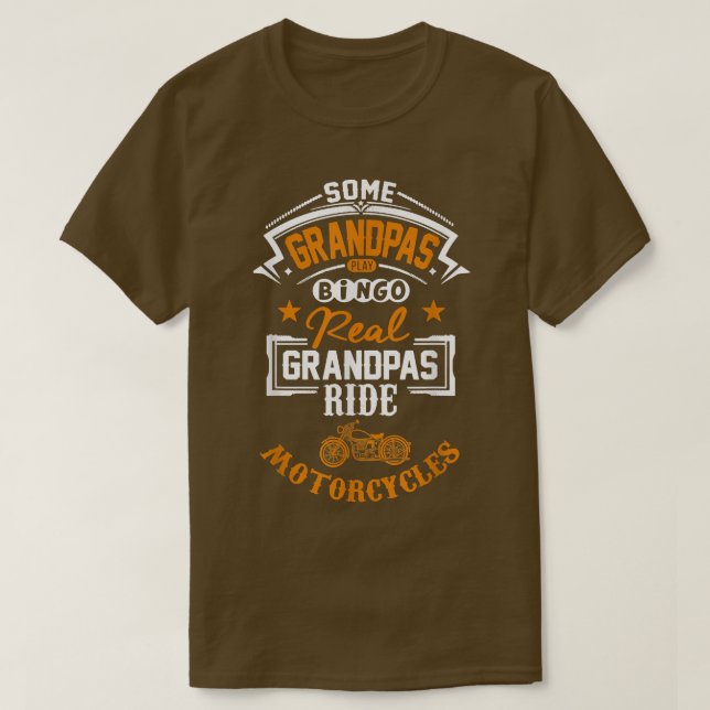 Camiseta Homens Tocam Moto Real Bingo (Frente do Design)