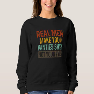 Camiseta Homens Verdadeiros Humores Fazem Suas Penas Molhad