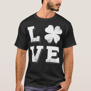 Camiseta Homens Verdes do Dia de São Patrício amam crian