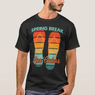 Camiseta Homens Vintage Spring Break Retro Los Cabos Vacage