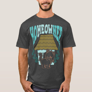 Camiseta Homeowner Cat Lover