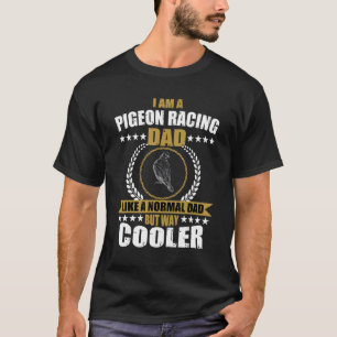 Camiseta Homer Da Corrida Funny Pigeon Pai Roupa Para M