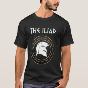 Camiseta Homero dos Heróis Gregos Antigos da Ilíada do Troi