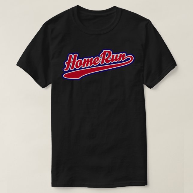 Camiseta HOMERUN Red White amp Blue (Frente do Design)