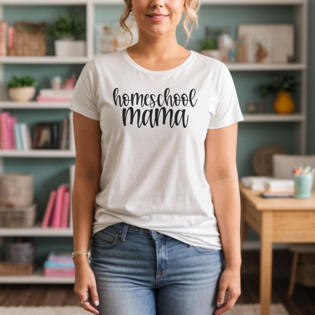 Camiseta Homeschool Mama (Criador carregado)