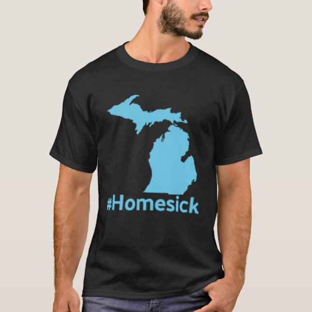 Camiseta Homesick for Michigan (Frente)
