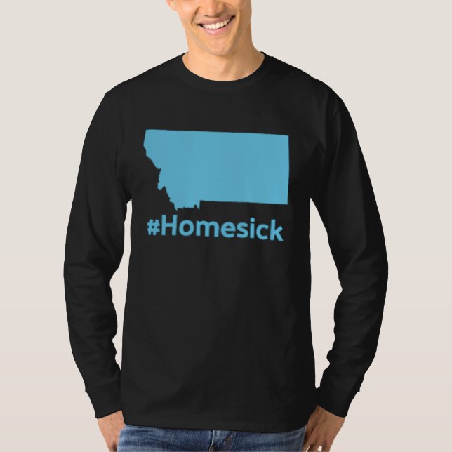 Camiseta Homesick for Montana (Frente)