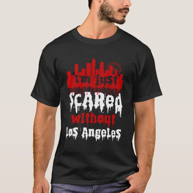 Camiseta Homesick Los Angeles America American Halloween Cr (Frente)