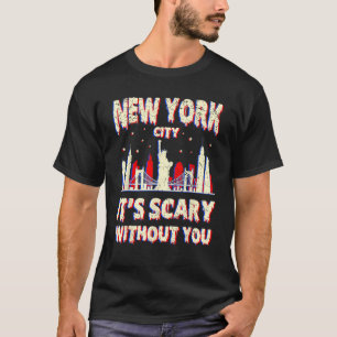 Camiseta Homesick New York America American Halloween Scary